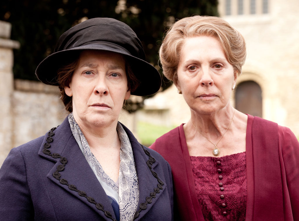 Downton Abbey, Phyllis Logan, Penelope Wilton Downton Abbey, Phyllis Logan, Penelope Wilton